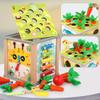 ZQsmgs 9 in 1 Wooden Activity Cube, Multi-Function Toddler Play Cube view 3