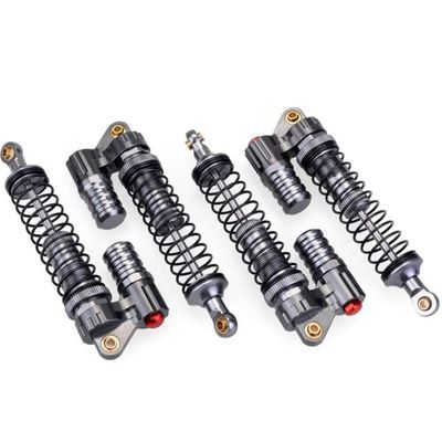 RC Car Shock Absorber Compatible with Axial for SCX10 for Tamiya CC01 1/10 RC Car Upgrade Modification Replacement Accessories Parts Metal Shock Absorber