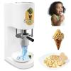 Kid-Friendly Ice Cream Noodle Maker 7.4 Gal per Hr, One-Touch Operation, 4 Interchangeable Molds, Silly Shapes for Family Game Night, Home Countertop Fun White view 1