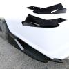 2Pcs Car Rear Bumper Lip Diffuser for Chevrolet Chevy Equinox 2018-2026, Fins Spoiler Canards Diffuser Side Fin Scratch Mudguards Protector,Gloss Black view 1