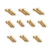 5/10/20 Pcs Plated 4.0mm 18mm Round Bullet Low Profile Male Female Connector Plug Compatible with RC Lipo ESC Motor Universal Fit Aftermarket Replacement(20pcs 4.0mm 18mm) view 1
