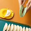 Cartoon Dumpling Maker - [2023 NEW] Cute Set Press with Filling Spoons Skin Moulds Mold and Cutter for /176(Green-2PC) view 3