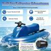 Pfps Portable Electric Inflatable Jet Ski with Underwater Scooter Function, 500W Motor, 7km/h Max Speed, 130Min Runtime for Swimming, Diving & Kayaking 500w16A view 2