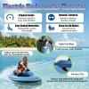 Pfps Portable Electric Inflatable Jet Ski with Underwater Scooter Function, 500W Motor, 7km/h Max Speed, 130Min Runtime for Swimming, Diving & Kayaking 500w16A view 4