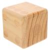 FONDOTIN Large Wooden Dice Beige Wood Dice Game Prop with Safety Round Corner Design for Backyard and Picnic Party Games for Outdoor Fun view 1