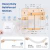 Diaper Storage Organizer - Secure Diaper Storage Holder view 2
