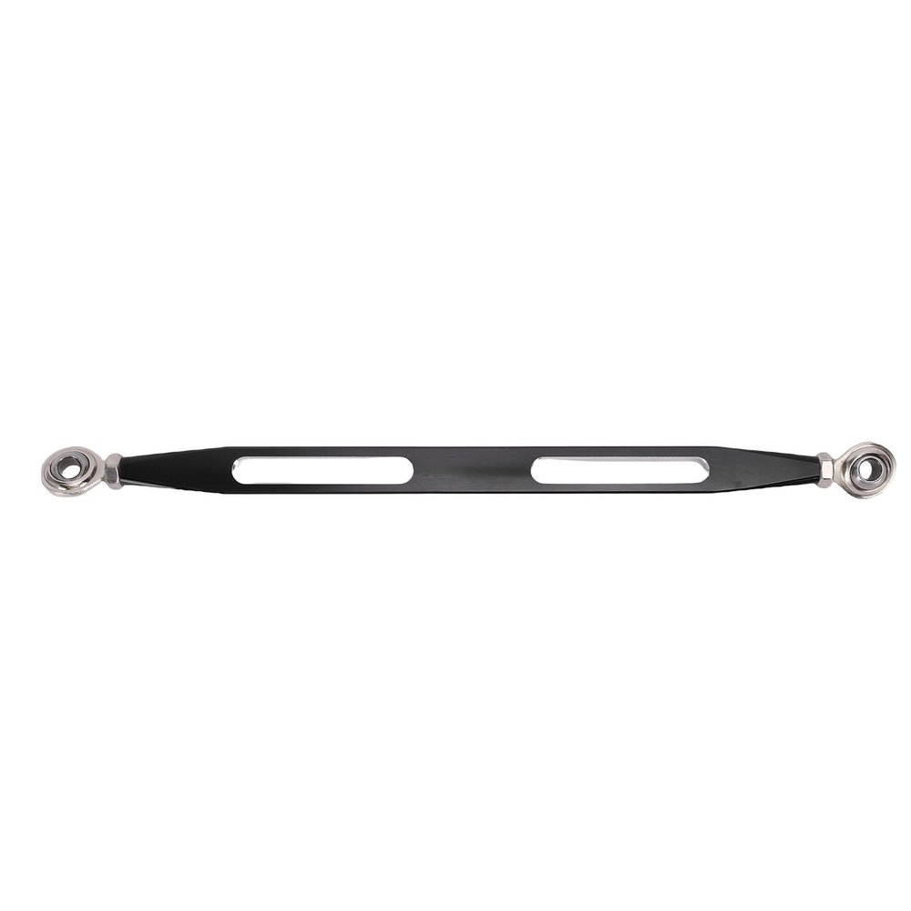 Keenso Black Shift Linkage Adjustable Shifter Linkage 12 to 13 Inch 6061 CNC Aluminum and Stainless Steel Rod Ends Smooth Bearing Design for Electra Glide Touring Trike