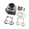 Scooter 58.5mm 4V Big Bore Cylinder Kit 4 Valve Piston Fit for GP110 GY6 125cc 150cc Upgrade to 160cc 152QMI 157QMJ 4T view 1