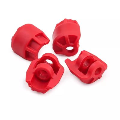 RC Car Parts Compatible With For ARRMA For Typhon For Notorious For Kraton For Outcast 6S 1/7 1/8 RC Car Upgrade Parts Shock Absorber Cap(Red)