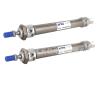 RGYCAKIMU Mini Cylinder with Buffer MAC32/40/50X25/50/75 * 100/125/150-200SCA(MAC32X175SCA) view 2