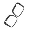 Keenso Rear Exhaust Pipe Cover Trim ABS Exhaust Tail Pipe Cover Trim Direct Replacement Left Right Rear Bumper Lower for X5 E53 2000 to 2006 view 3