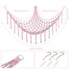 Wind Chimes Boho Stuff Animal Storage for Bedroom Kids Toy Organizer Holder Nursery Room Decor view 2