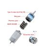 1pc Reduction Motor 12V 24V Planetary Gear Motor Gear Motor Large 36-555 Small Micro Adjustable Low Speed Motor(DC12V 58RPM_Gear Motor) view 3