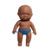 Natasha Black Doll Squishy Stress Relief Toy, 14cm Large Brown Natasha Squishy Toy, TPR Outer with Sand Filling, Stress Relief Fidget Toy for All Ages(1pcs,Pants Color Random) view 1