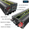 50W Solar Combo Kit 6000W 12V to 110V/220V Pure Sine Wave Inverter+50A Controller+50W12V Solar Panel Solar Panel Kit Solar Generator Home Grid System(3000W,12V-220V) view 2
