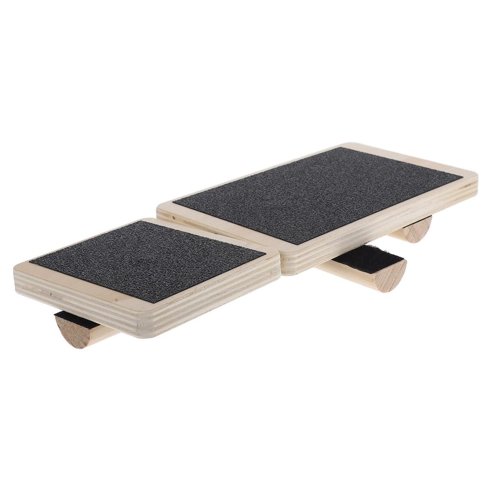 ToysCentral Basics Wooden Ankle Strengthening Balance Board Anti Slip Surface for Single Leg Stability Training and Posture Correction in Ballet Training and Fitness