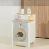 CAQYPVH Toy Laundry Appliance Sturdy Laundry Appliance Toy Compact Washer and Dryer Playset for Young Children, Daycare, Classroom view 3