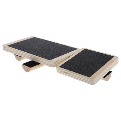 Wooden Foot Stretch Board Single Leg Balance Trainer for Ballet