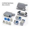 100A high Current Heavy-Duty Connector 4-pin 6-pin Waterproof Aviation Industry Plug and Socket(4 core top 100A) view 3