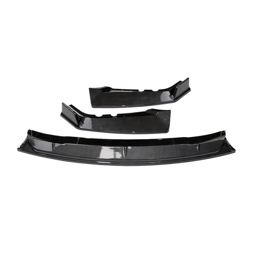 Front Bumper Lip Splitter Diffuser Compatible for Honda CR-V CRV 5th Generation 2017 2018 2019 2020(Carbon Fiber Pattern)