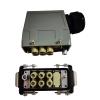 H 70A high Current Heavy-Duty Connector 6-pin 8-pin Aviation Waterproof Connector Socket with Screw Connection Cable M32(6 pins top line) view 1