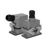 HDC HE Heavy Duty Connector 6/10/16/24/32/48 pin top/Side Socket Aviation Connector Rectangular Waterproof Wire(32 Core Top Entry) view 1