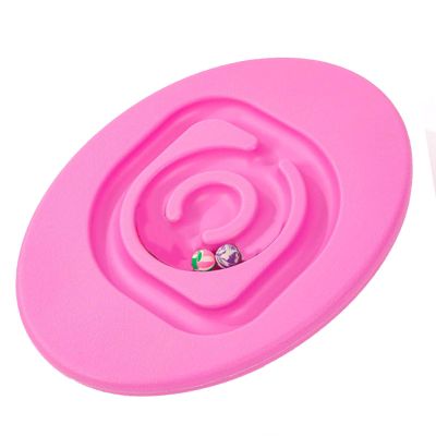 ToysCentral Basics Kid Rocking Snail Balance Board for Kids, Creative Snail Design to Enhance and Coordination for Indoor Outdoor Play, Plastic, 1 Unit (Pink)