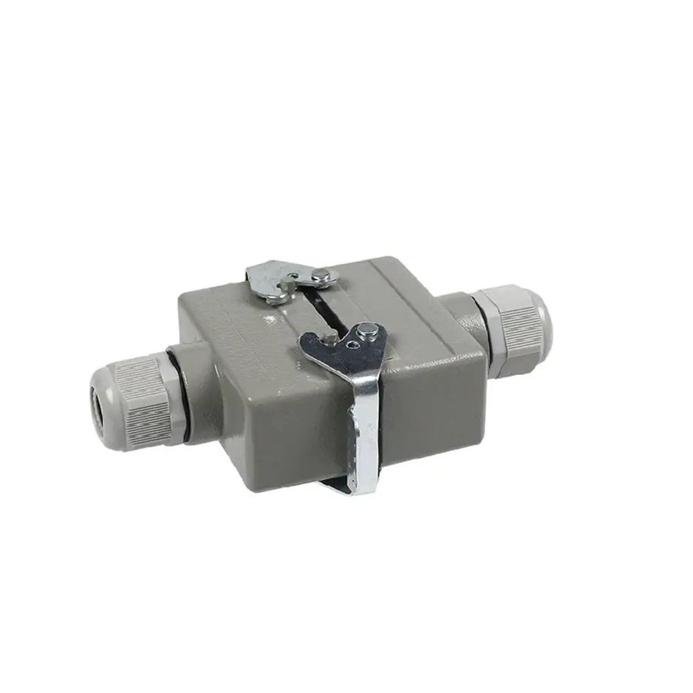 HDC-HE-4/6/10/16/20/24 core pin Rectangular Heavy-Duty Connector Aerospace Industry Waterproof Connector Socket Connector 16A(24 core)