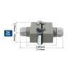 HDC-HE-4/6/10/16/20/24 core pin Rectangular Heavy-Duty Connector Aerospace Industry Waterproof Connector Socket Connector 16A(24 core) view 2