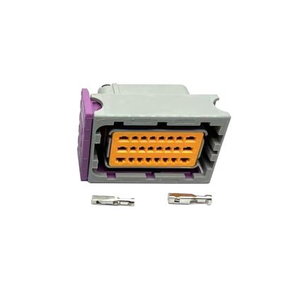 1 set of FCI 24 pin oil to gas computer board ECU connector male and female car waterproof connector HCCPHPE24BKA90F 211PC249S0005(Medium)