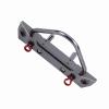 Aramox Aluminium Alloy Front Bumper CNC Machined RC Car Bumper 132 Mm Front Guard Light 65 G for 1 10 Crawler for Axial SCX10 MST SCX10 II Trail Driving view 4