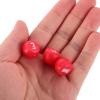 VILLCASE 16 Pcs Red Plastic Billiard Dice for Pool Table Accessories, Numbered Multi-Sided Game Dice with Match Recording Function, Versatile Use for Billiard and Entertainment Venues view 4