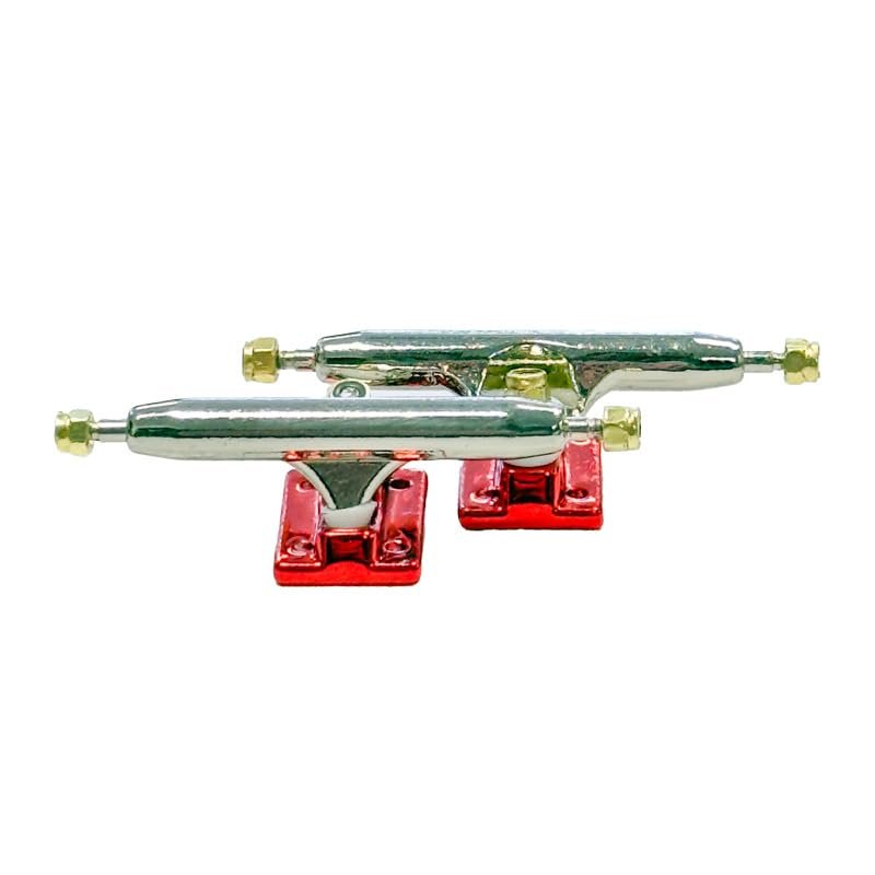 Bland Fingerboards C1 Trucks - 34mm (Red/Chrome)