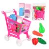 Thonlai Lovely Kids Shopping Cart Trolley Play Set Safe Plastic Toy for Puzzle Skills Training view 1