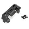 Thonlai Aluminum Alloy RC Servo Part for 25T Servo Winches,Sturdy and Durable Upgrade Accessory for RC Car, Effect,BlackSilver (Black) view 2