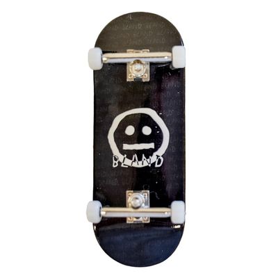 Bland Fingerboards 34mm Complete Fingerboard Mini Finger Skateboard with Trucks, Wheels, Grip Tape, Tool and Sticker Sheet Classic