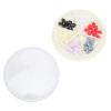 AYNEFY DIY Accessories Bows Cute DIY Accessories with Storage Box for Girls Craft Lovers and Family Bonding 72 Pcs Plastic Hair view 3