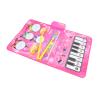 Jiawu Dance Mat Drum Set, 2 in 1 Foot Piano Drum Toddler Musical Playmat, Piano Play Mat with Safe Soft Material and Portable Design for Toddlers Kids Indoor Outdoor Use view 4