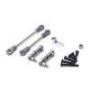 Rc Accessories for WLtoys 284131 K969 K979 K989 K999 P929 P939 Metal Servo Pull Rod 28T Arm RC Car Upgrade Spare Parts(Titanium) view 1