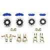 RC Car Repair Kit for Km for Raytheon for Rally C3 for E8414 E8415 1/7 Rc Car Metal Disc Brake Set Caliper Repair Modify Accessories Upgrade Parts view 1