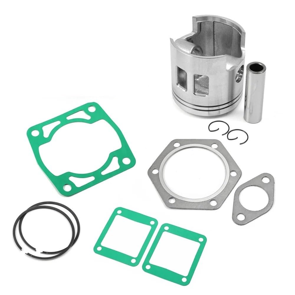 Engine 0.25mm Oversize Top End Piston Ring Gasket Rebuild Kit For 2 Cycle Cart 3PG 1989-1993 24514G2 26519G02
