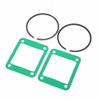 Engine 0.25mm Oversize Top End Piston Ring Gasket Rebuild Kit For 2 Cycle Cart 3PG 1989-1993 24514G2 26519G02 view 3