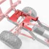 RC car Components Compatible with WPL C14 C24 B14 B24 for MN D90 for MN99S 1/16 1/12 RC Car Parts Metal Servo Mount Bracket Beam Crossbeam Set view 2