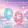 Hard Protective Case Compatible with Tamagotchi Meets, Clear PC Shell with Angel & Devil Wings Stand for Virtual Pet view 3