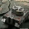 1/64 RC Battle Tank Set, 2.4G Infrared Combat Model with LED Lights view 3