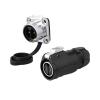 LP20 5~20A Reverse Mount Waterproof Connector with Safty Bulkhead view 2