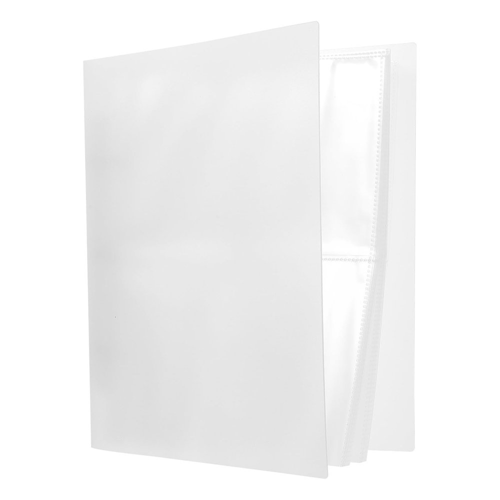WEKAMOS Portable Ticket Storage Album with Pocket Design and Many Pages, Practical Pp Material Holder to Store Movie, Travel, Car Tickets for Special Occasions