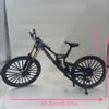 Generisch Universal Finger Bicycle Model, 1:10 Mountain Bike Model Toy, Finger Mountain Bike Model Decoration, Miniature Finger Bike, Mini Bending Bicycle Model (Black-35) view 3