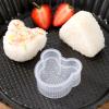 Aramox Sushi Mold, PP Sushi Mold Set of 7 Cartoon Rice Maker Easy Operation Rich Styles for DIY and Rice Balls, for Household Bar Family Cooking with Kids view 3
