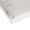 NUOBESTY White Plastic Photo Book Album Binder with 10 Inner Pages for Postcards and Business Cards, Sturdy Stamp Book Binder Suitable for Home Organization view 3